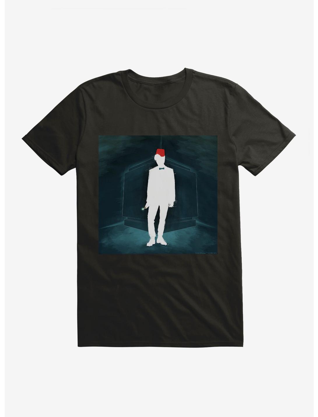 Doctor Who The Eleventh Doctor Silhouette T-Shirt, BLACK, hi-res