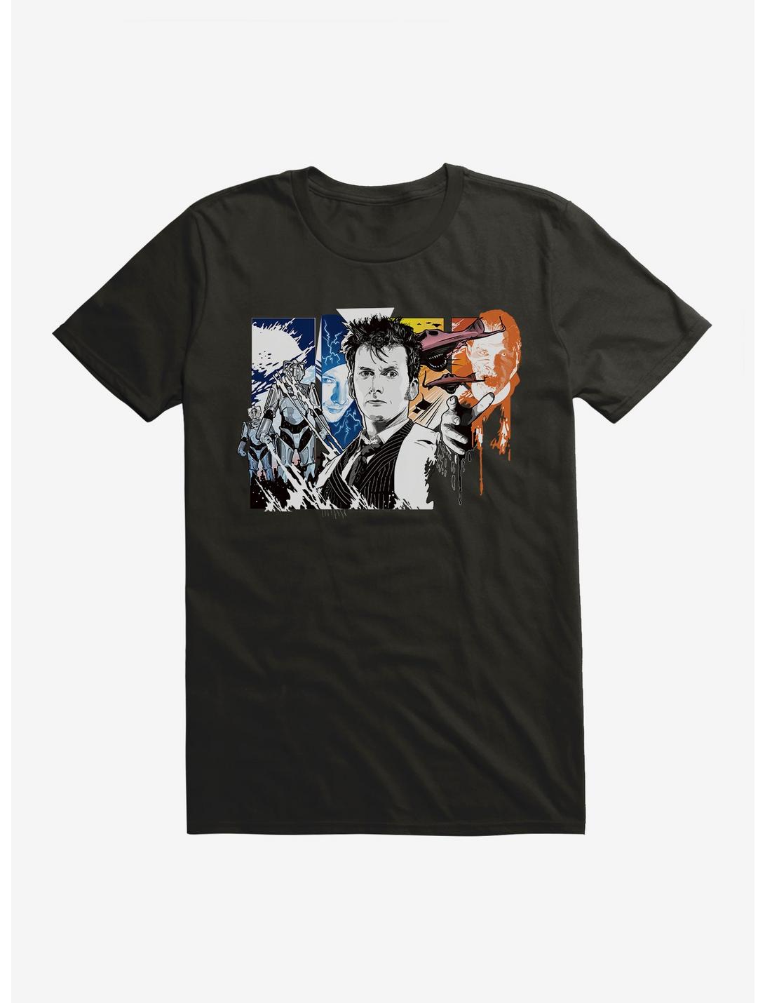 Doctor Who The Tenth Doctor Collage T-Shirt | BoxLunch
