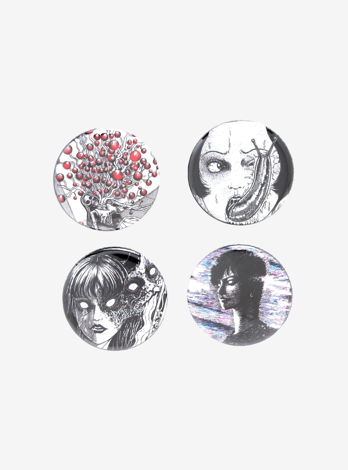 Junji Ito Collection Button Set, , hi-res