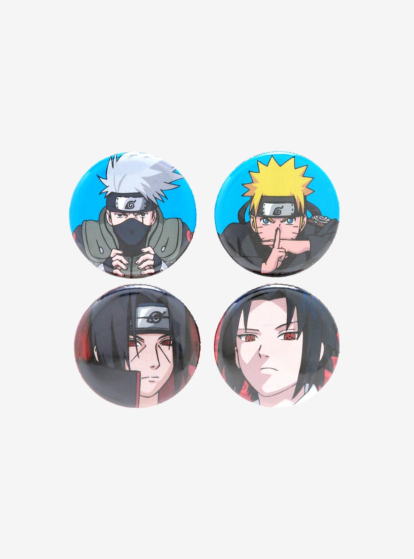 Naruto Shippuden Character Button Set, , hi-res