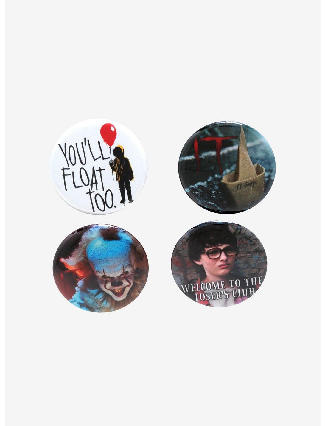 IT Pennywise Button Set, , hi-res