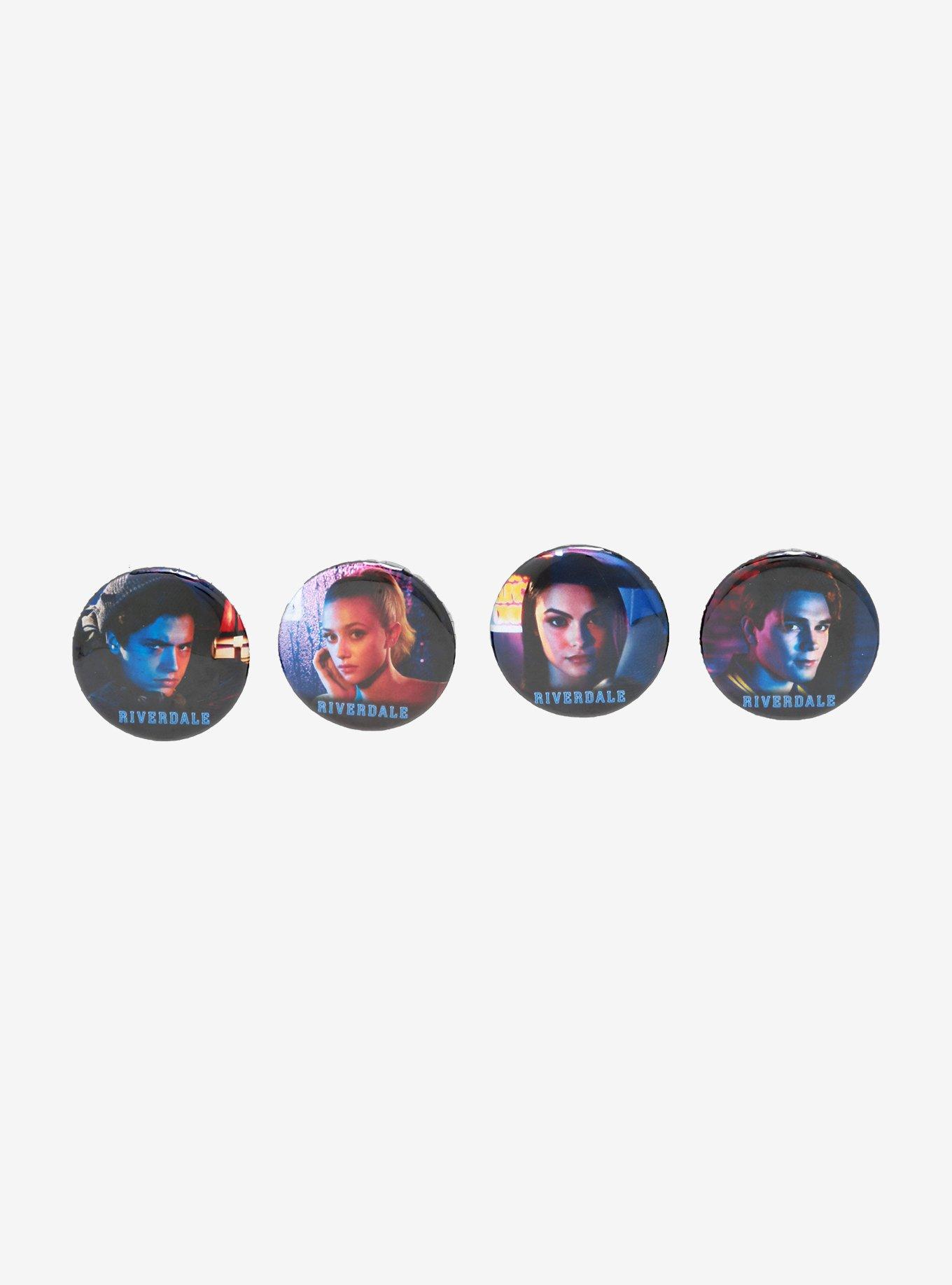 Riverdale Characters Button Set, , hi-res