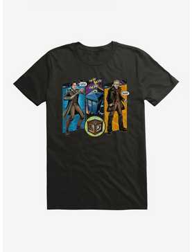 Doctor Who The Eighth Doctor Comic Scene T-Shirt, , hi-res