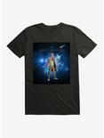 Doctor Who The Fifth Doctor Time Warp T-Shirt, BLACK, hi-res