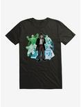 Doctor Who The Second Doctor T-Shirt, BLACK, hi-res