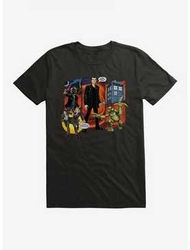Doctor Who The Ninth Doctor Comic Scene T-Shirt, , hi-res
