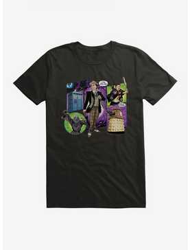 Doctor Who The Seventh Doctor Comic Scene T-Shirt, , hi-res
