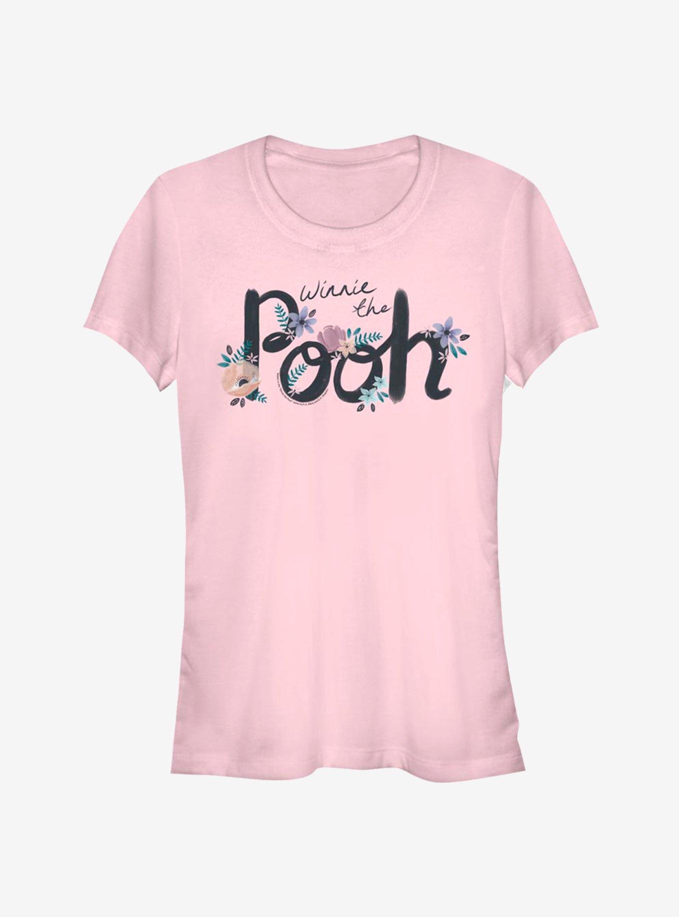 Disney Winnie The Pooh Floral Art Classic Girls T-Shirt, , hi-res