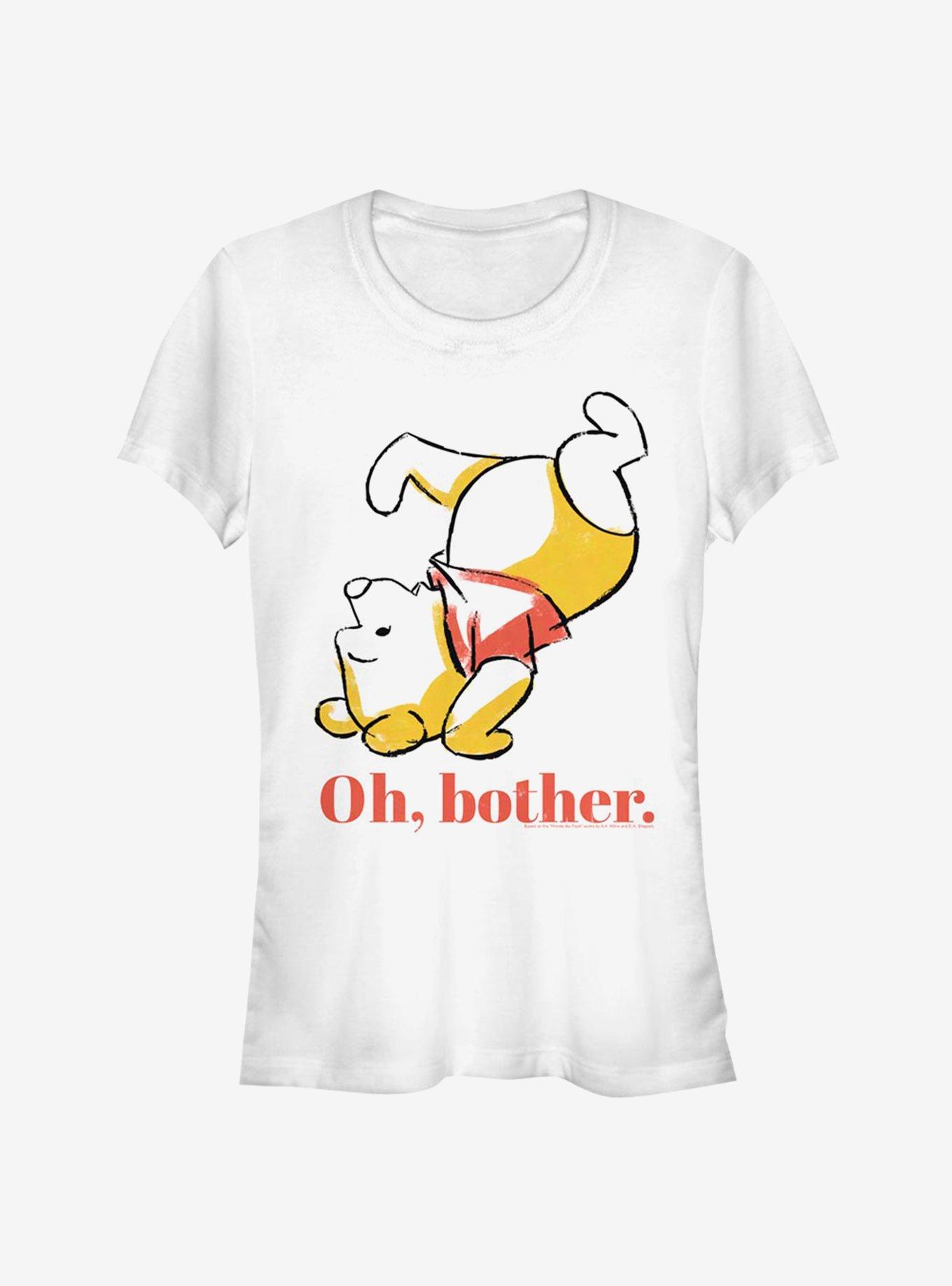 Disney Winnie The Pooh Oh, Bother Classic Girls T-Shirt, WHITE, hi-res