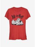 Disney 101 Dalmatians Life Is Ruff Classic Girls T-Shirt, , hi-res