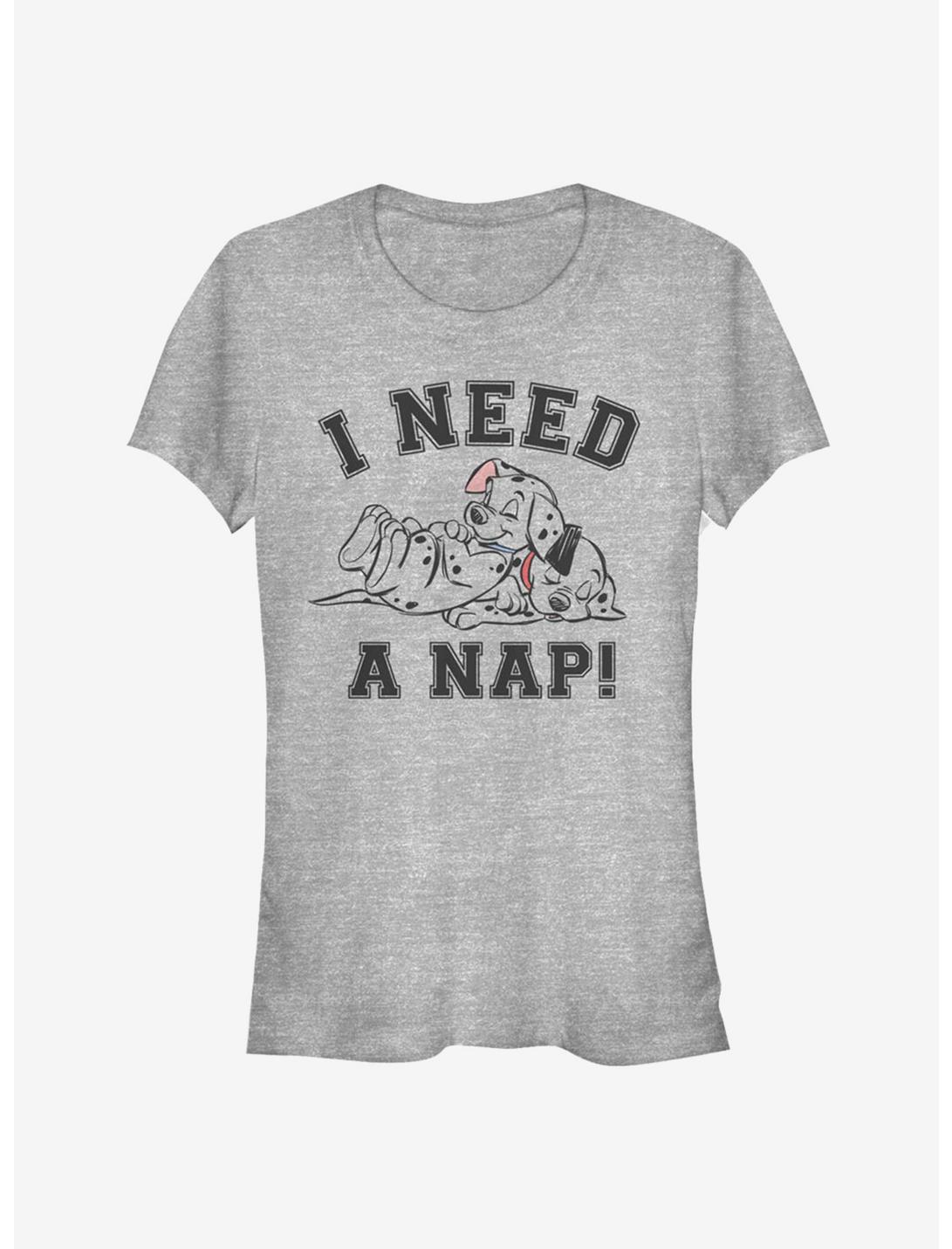 Disney 101 Dalmatians I Need A Nap Classic Girls T-Shirt, ATH HTR, hi-res