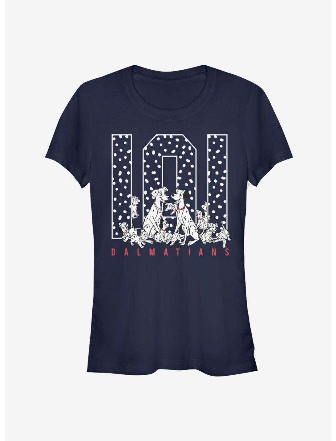 Disney 101 Dalmatians Spotted Logo Classic Girls T-Shirt, , hi-res