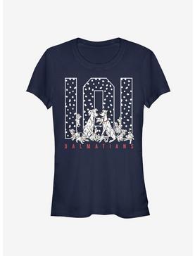Disney 101 Dalmatians One Oh One Spots Girls T-Shirt, NAVY, hi-res