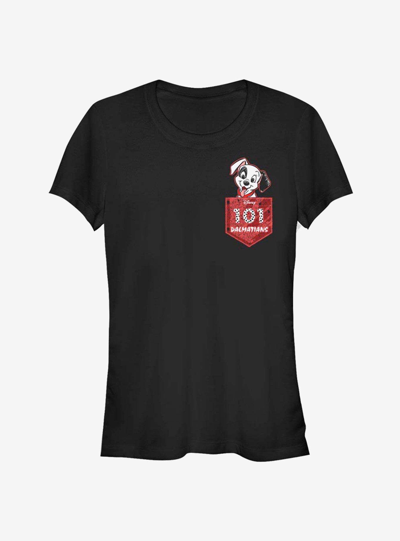 Disney 101 Dalmatians Spot Faux Pocket Tee Classic Girls T-Shirt, , hi-res