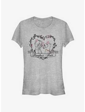 Disney Aristocats Duchess And O'Malley Purfect Pair Classic Girls T-Shirt, ATH HTR, hi-res