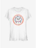 Disney Aristocats Marie Everybody Wants To Be A Cat Classic Girls T-Shirt, WHITE, hi-res