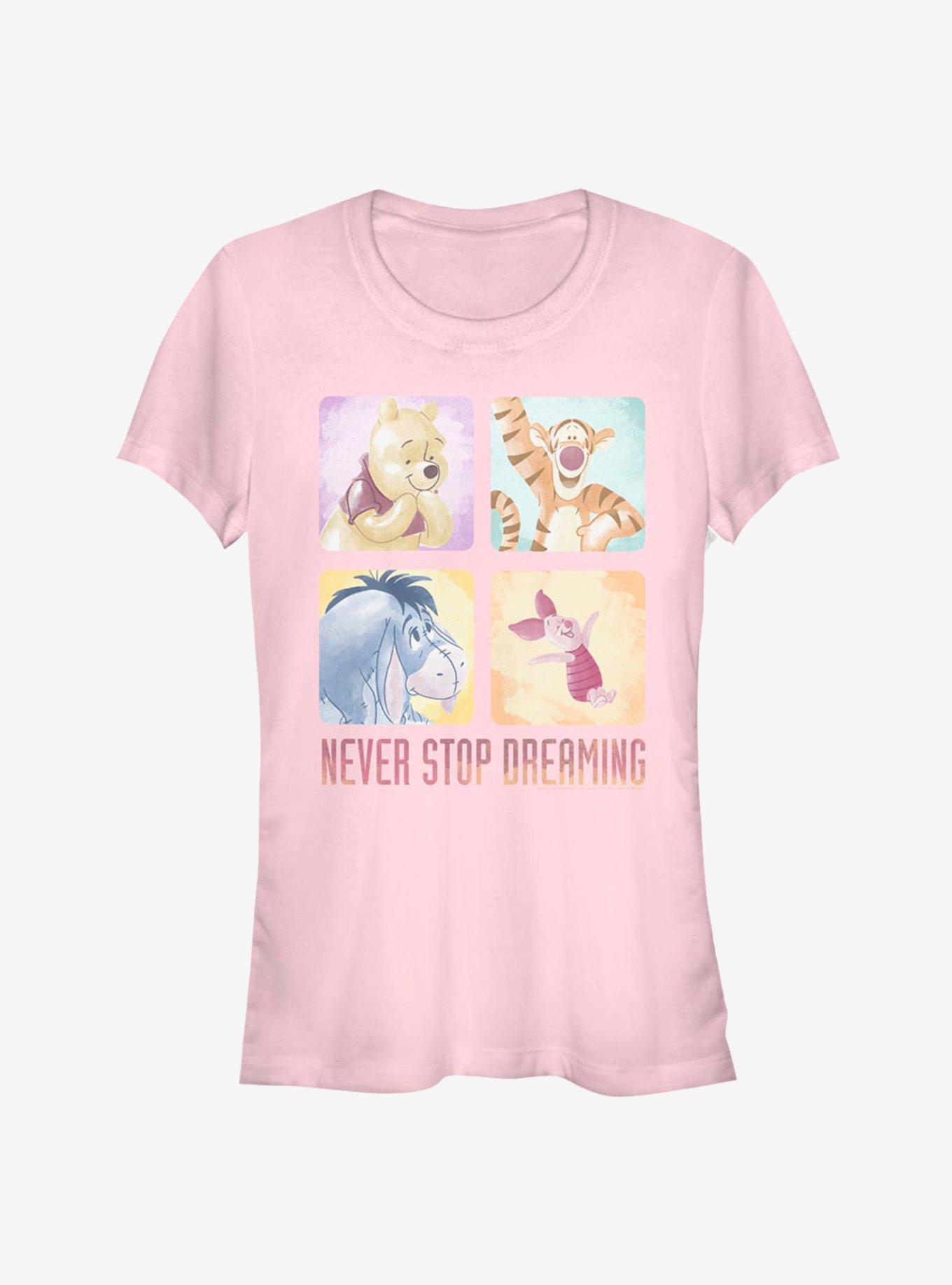 Disney Winnie The Pooh Never Stop Dreaming Girls T-Shirt