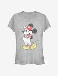 Disney Mickey Mouse Baseball Classic Girls T-Shirt, ATH HTR, hi-res