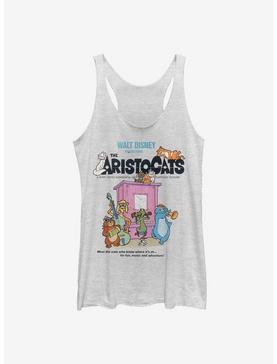 Disney Aristocats Classic Movie Poster Classic Girls Tank, WHITE HTR, hi-res