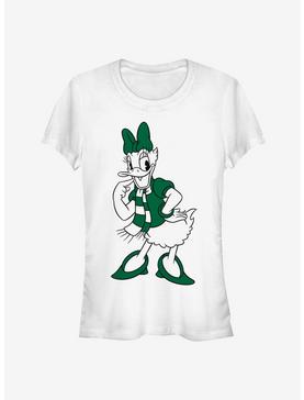 Disney Daisy Duck Green Holiday Outfit Classic Girls T-Shirt, , hi-res