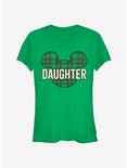Disney Mickey Mouse Plaid Head Daughter Classic Girls T-Shirt, , hi-res