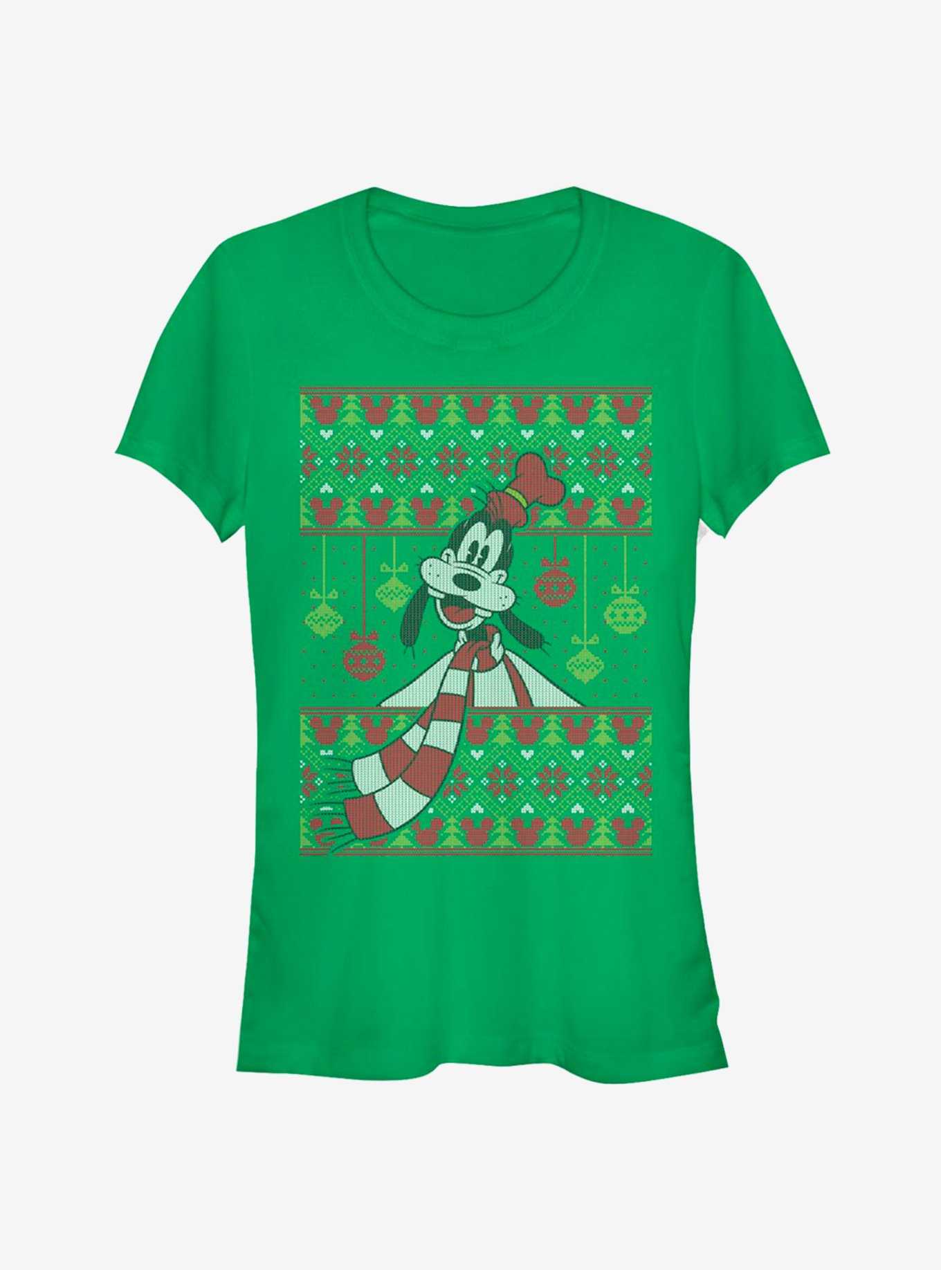 Disney Goofy Ornament Holiday Sweater Classic Girls T-Shirt, , hi-res