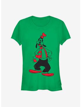 Disney Goofy Holiday Winter Outfit Classic Girls T-Shirt, , hi-res