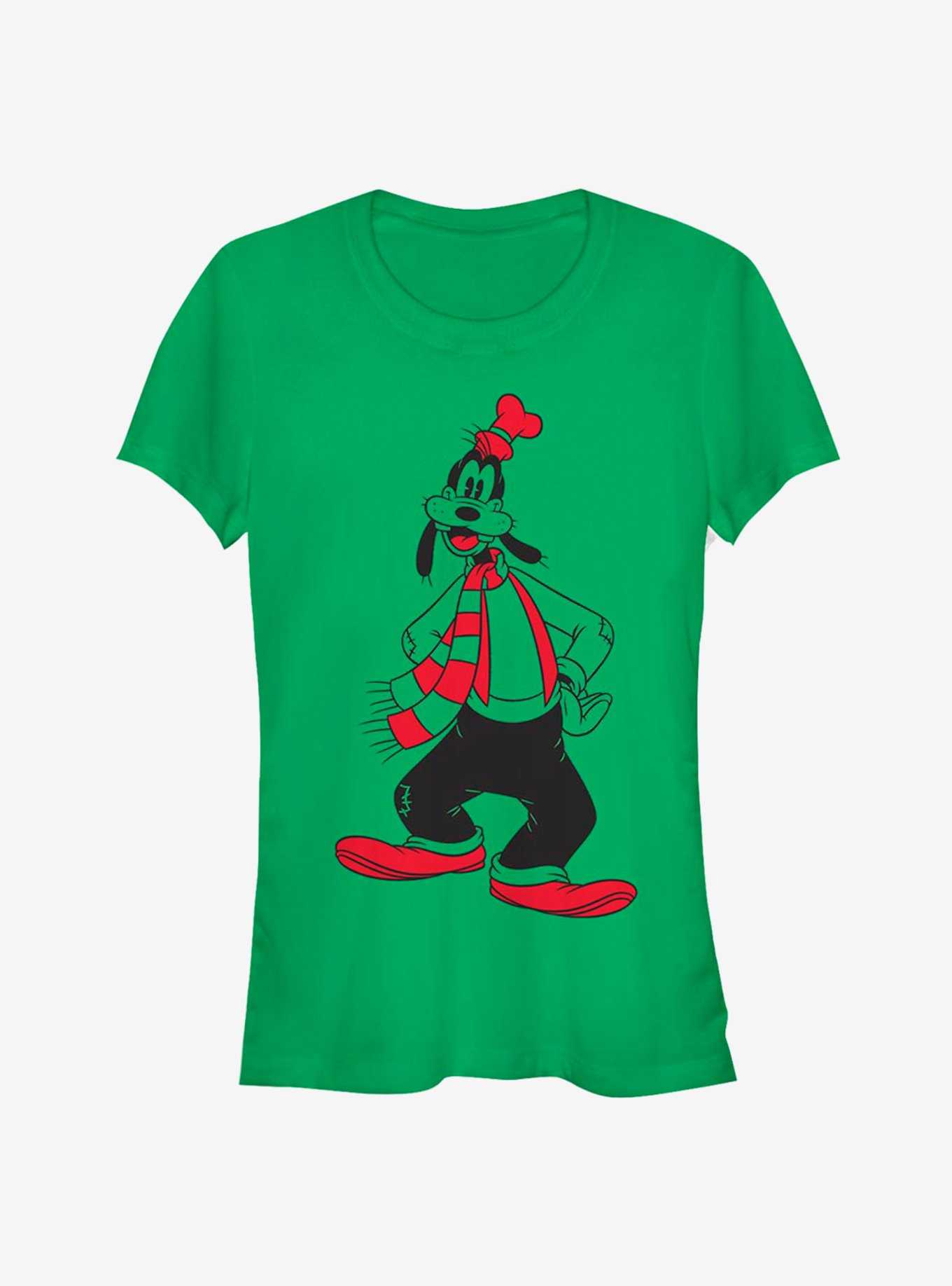 Disney Goofy Holiday Winter Outfit Classic Girls T-Shirt, , hi-res