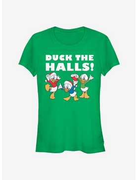 Disney Huey, Dewey, And Louie Holiday Duck The Halls! Classic Girls T-Shirt, , hi-res