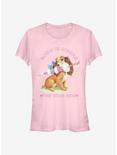 Disney Lady And The Tramp Home Is Where The Dogs Are Classic Girls T-Shirt, LIGHT PINK, hi-res