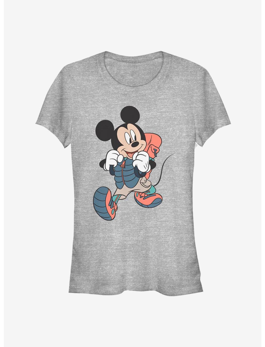 Disney Mickey Mouse Hiker Classic Girls T-Shirt, ATH HTR, hi-res