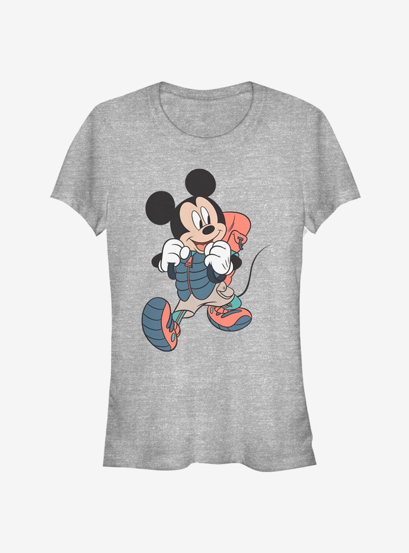 Disney Mickey Mouse Hiker Classic Girls T-Shirt, ATH HTR, hi-res