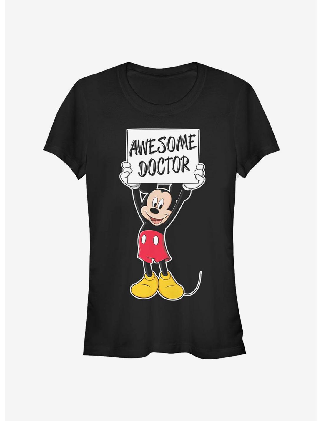 Disney Mickey Mouse Awesome Doctor Classic Girls T-Shirt, BLACK, hi-res