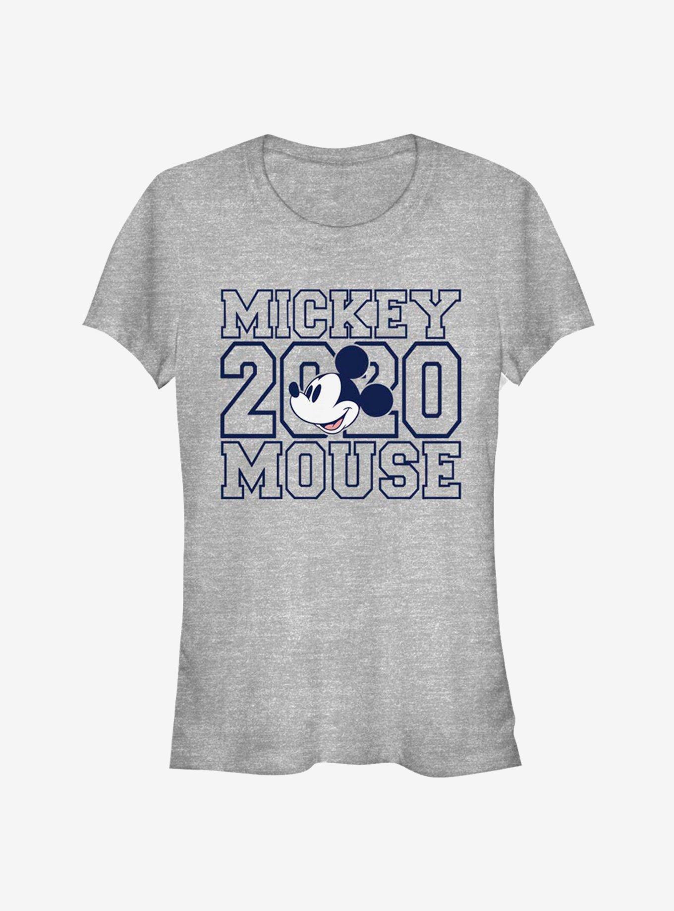 Disney Mickey Mouse 2020 Mouse Classic Girls T-Shirt, ATH HTR, hi-res