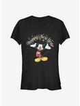 Disney Mickey Mouse Happy New Year Fireworks Classic Girls T-Shirt, BLACK, hi-res