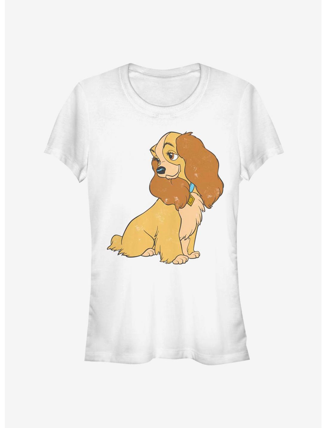 Disney Lady And The Tramp Lady Classic Girls T-Shirt, WHITE, hi-res