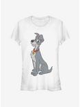 Disney Lady And The Tramp Tramp Classic Girls T-Shirt, WHITE, hi-res