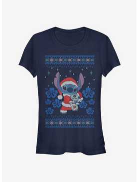Disney Lilo & Stitch Christmas Stitch Girls T-Shirt, , hi-res