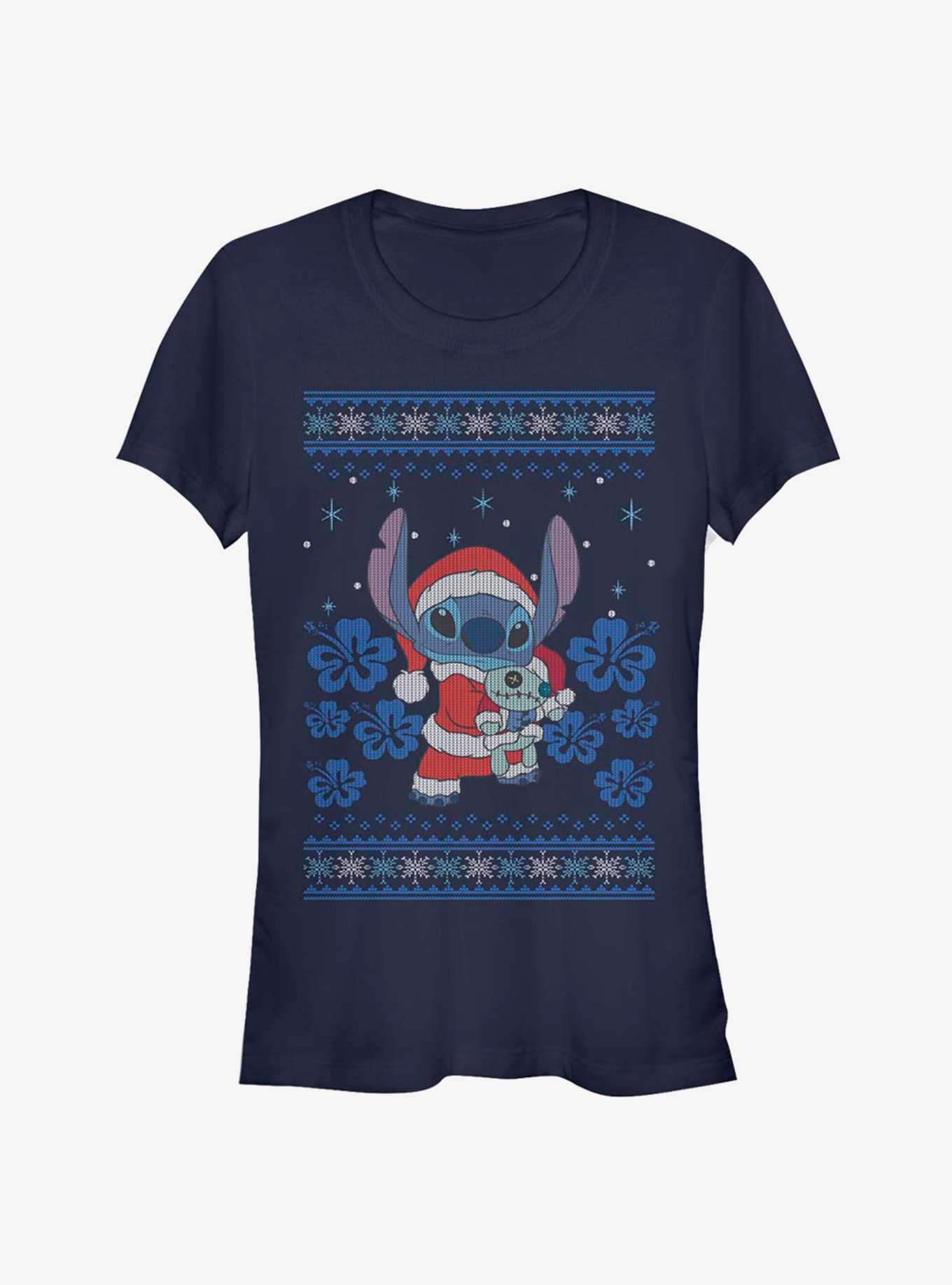 Disney Lilo & Stitch Christmas Stitch Girls T-Shirt, , hi-res