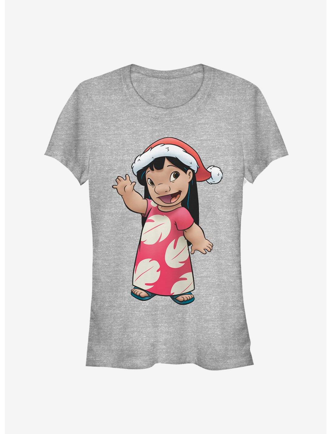 Disney Lilo & Stitch Christmas Lilo Girls T-Shirt, ATH HTR, hi-res