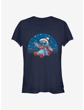 Disney Lilo & Stitch Christmas Snowing Stitch Girls T-Shirt, , hi-res