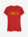 Disney Mickey Mouse 2020 Classic Girls T-Shirt, RED, hi-res