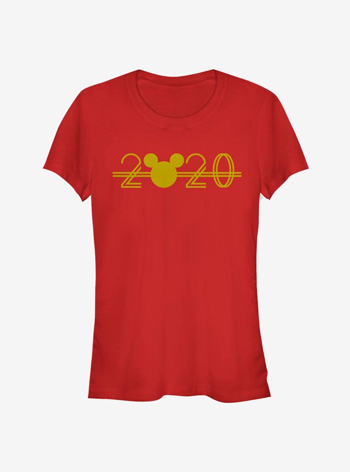 Disney Mickey Mouse 2020 Classic Girls T-Shirt, RED, hi-res