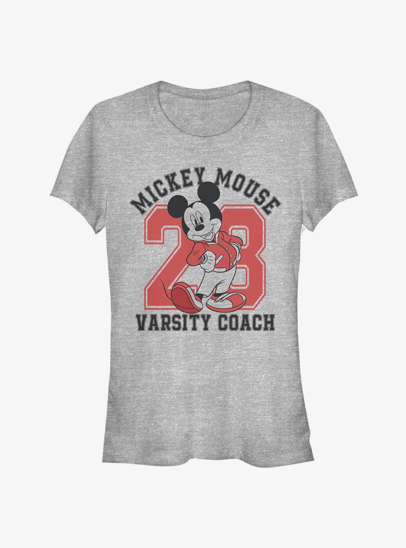 Disney Mickey Mouse Varsity Coach Classic Girls T-Shirt, , hi-res