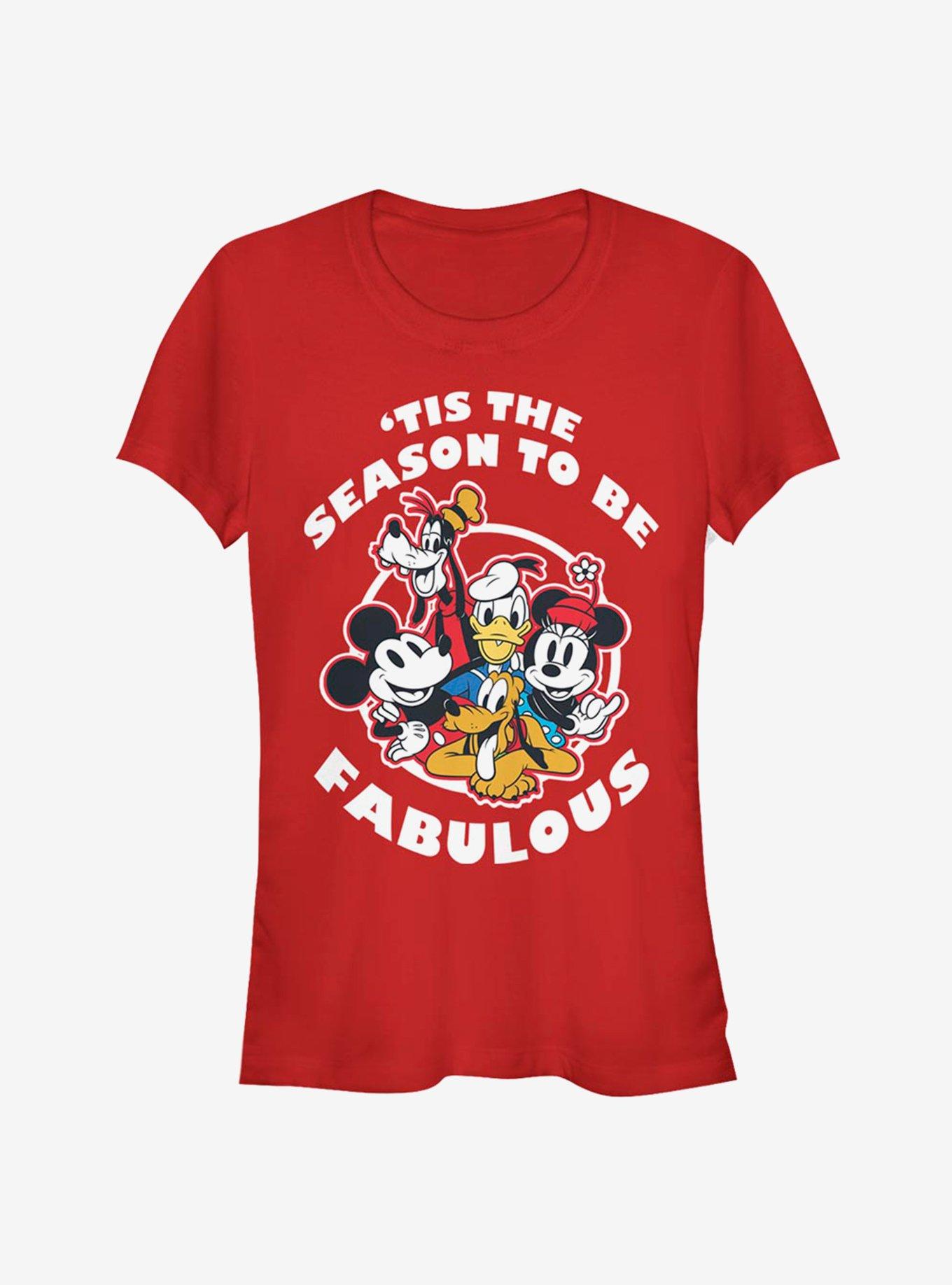 Disney Mickey Mouse Fabulous Holiday Classic Girls T-Shirt, , hi-res