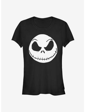 The Nightmare Before Christmas Big Face Jack Girls T-Shirt, , hi-res
