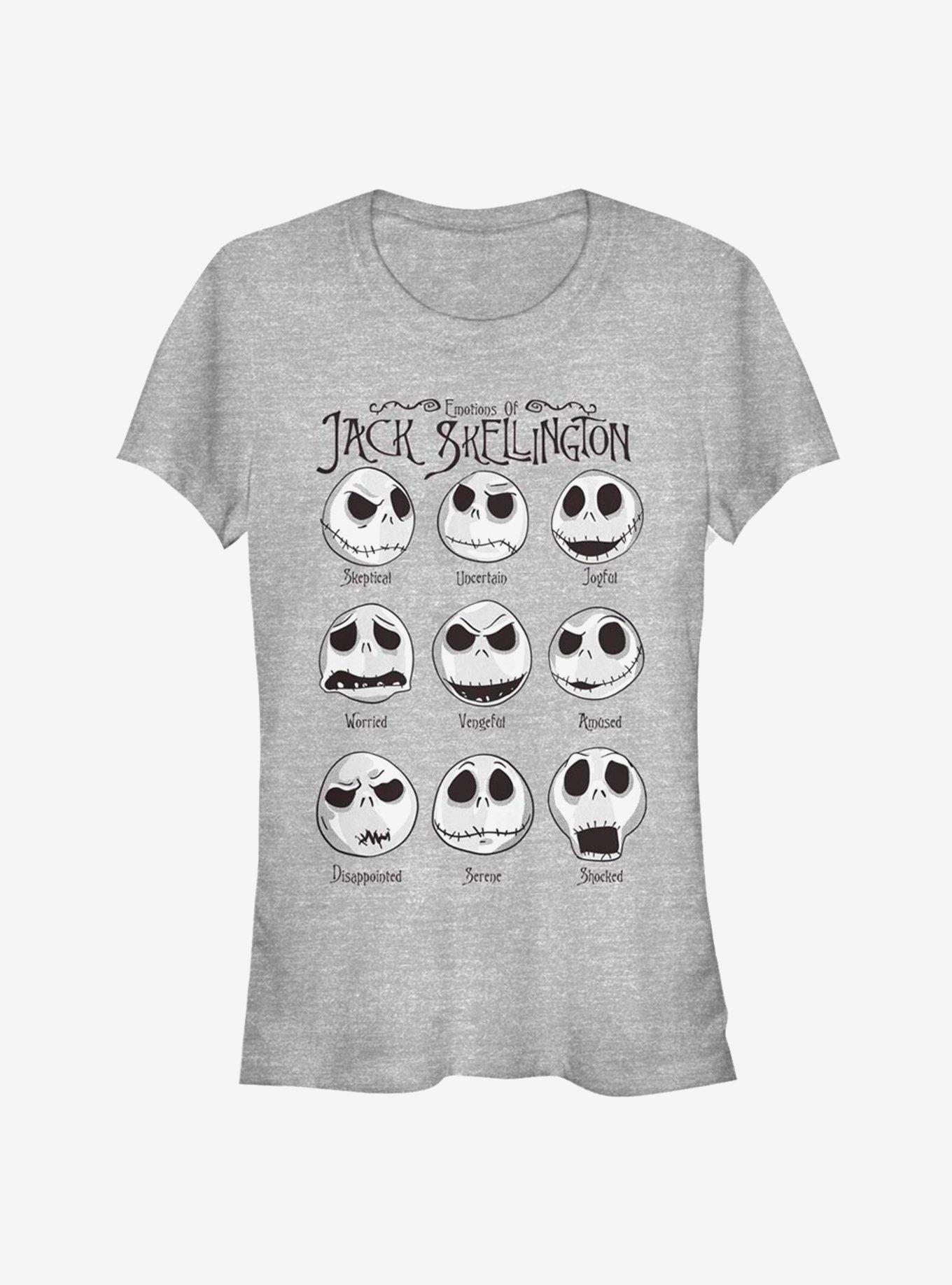 Disney's Nightmare Before Christmas Jack Skellington T-Shirt Hot Topic NWT