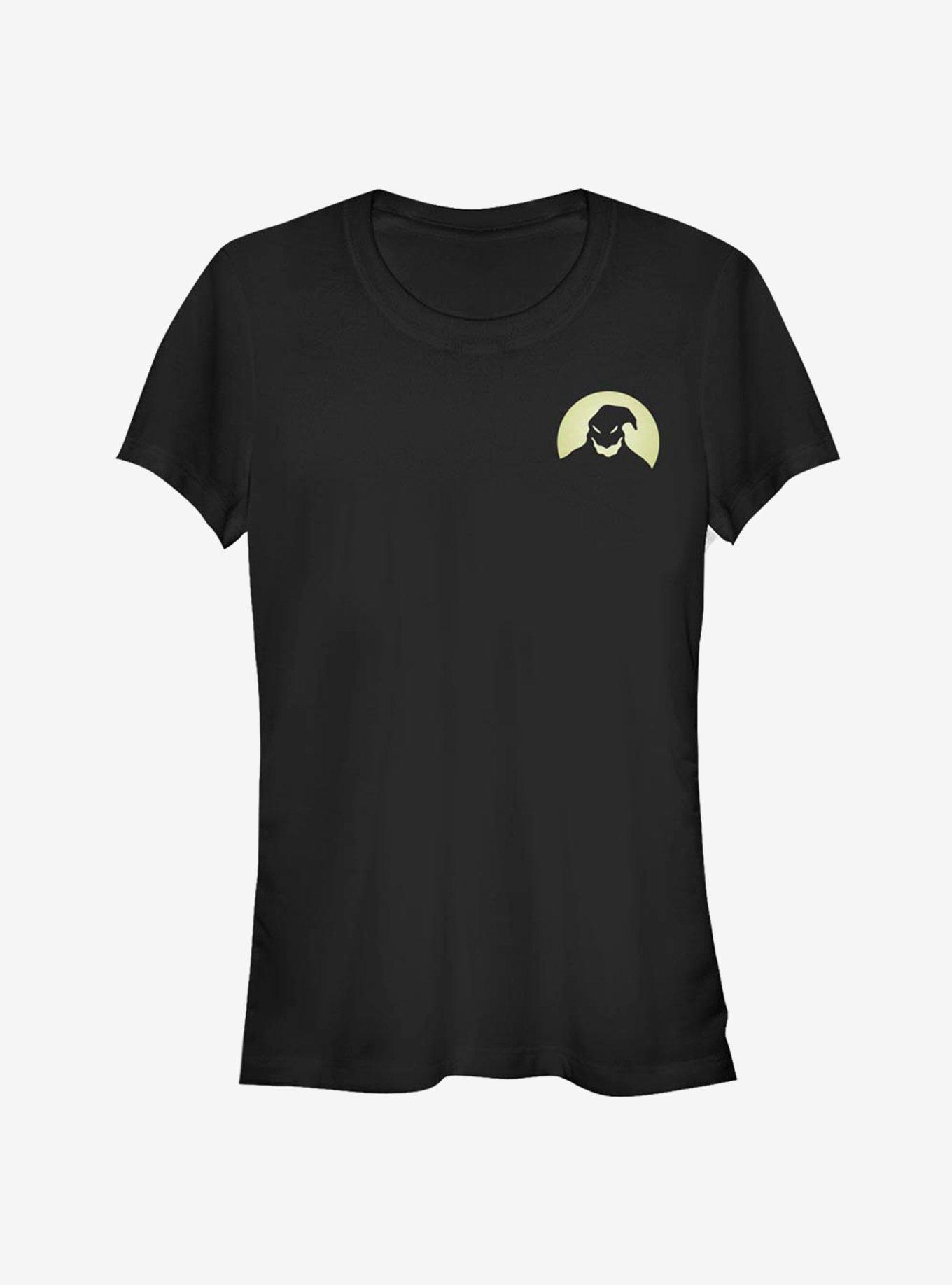 Disney The Nightmare Before Christmas Oogie Boogie Pocket Classic Girls T-Shirt, BLACK, hi-res