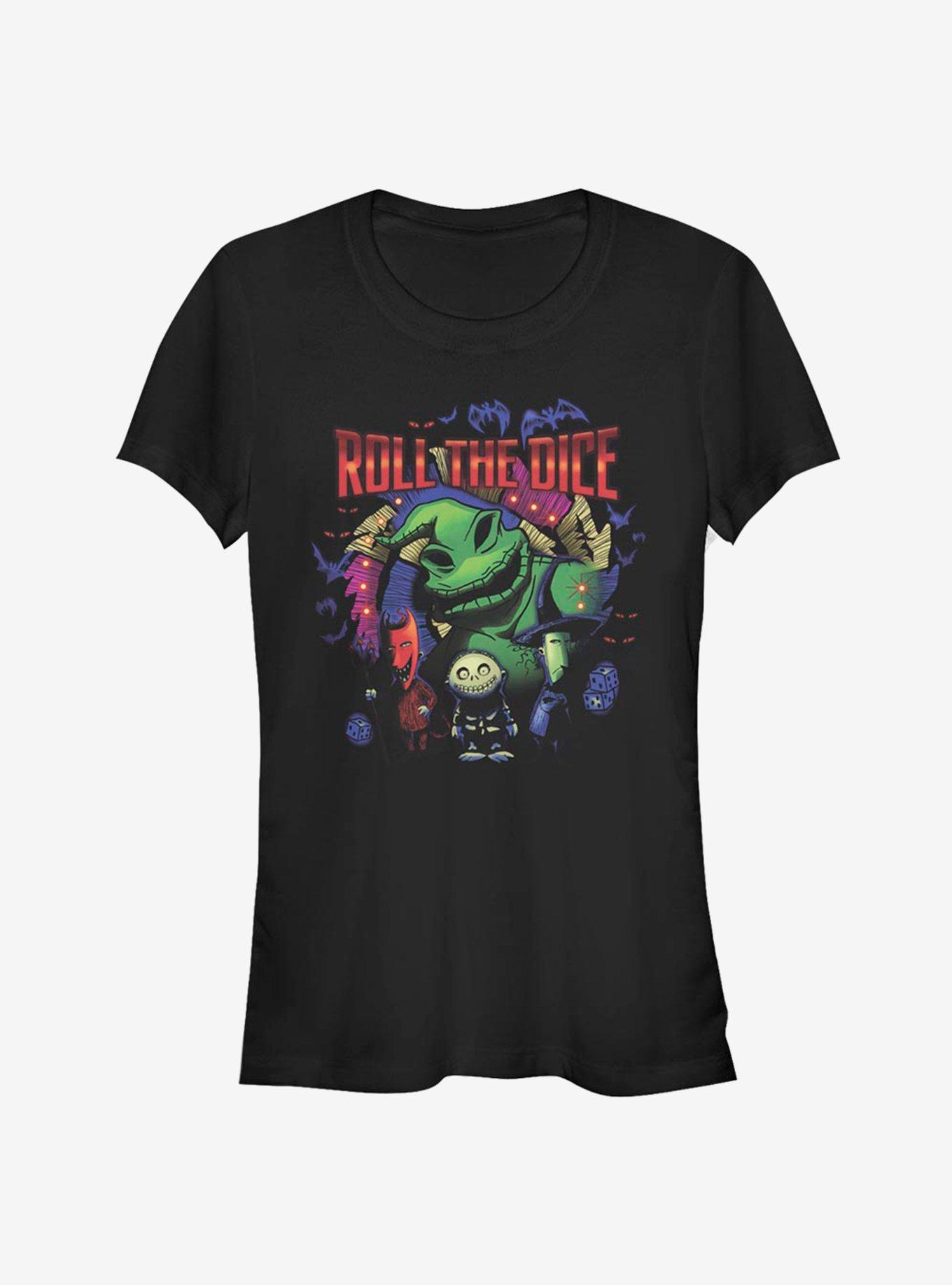 Disney The Nightmare Before Christmas Oogie Boogie Dice Girls T-Shirt, , hi-res