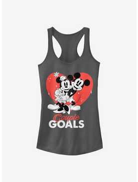 Disney Mickey Mouse & Minnie Mouse Couple Goals Girls Tank Top, , hi-res